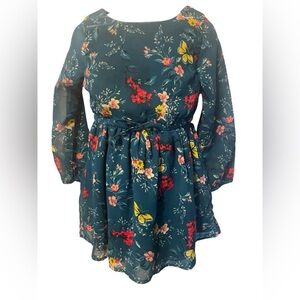 Nautica Toddler Girls Floral Tunic 100% Polyester (I have 2, TWIN ALERT)